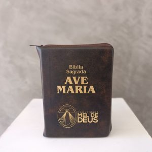 Bíblia Ave Maria personalizada Mel de Deus - Média