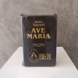 Bíblia Ave Maria personalizada Mel de Deus - Letra Maior