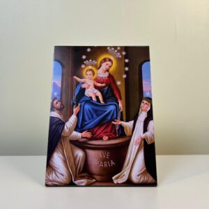 Quadro Nossa Senhora de Pompéia - 28x20