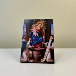 Quadro Nossa Senhora de Pompéia - 20x14