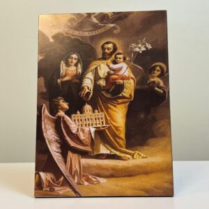 Quadro São José - 28x20 cm